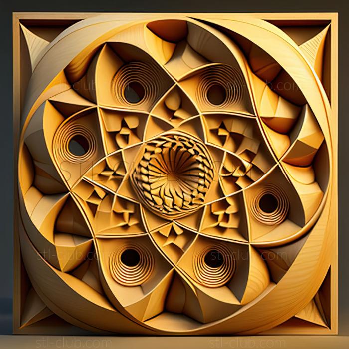 3D model st golden ratio (STL)